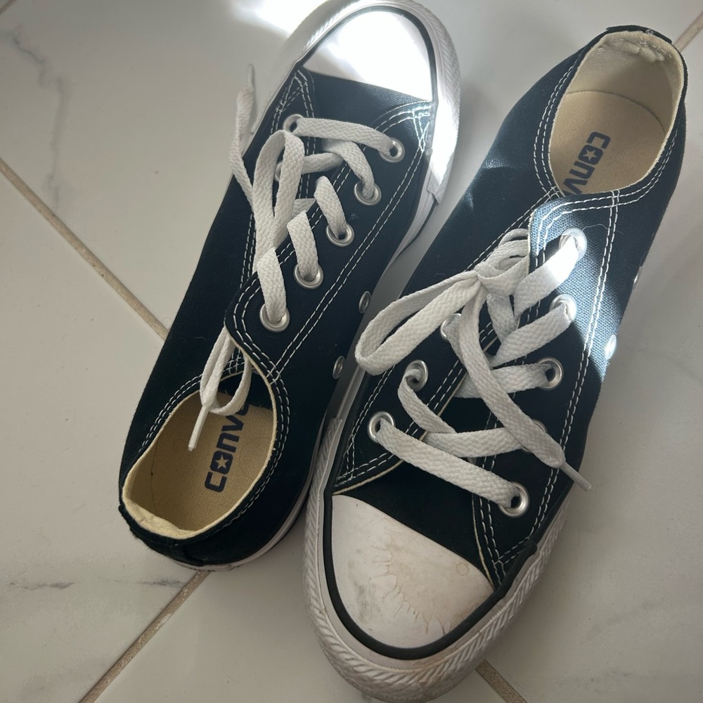 Converse Black and White sneakers